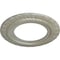 Ekena Millwork Claremont Ceiling Medallion (Fits Canopies up to 7"), 10 5/8"OD x 5 3/4"ID x 1/2"P, Flash Gold CM10CLFLS - alternate 3